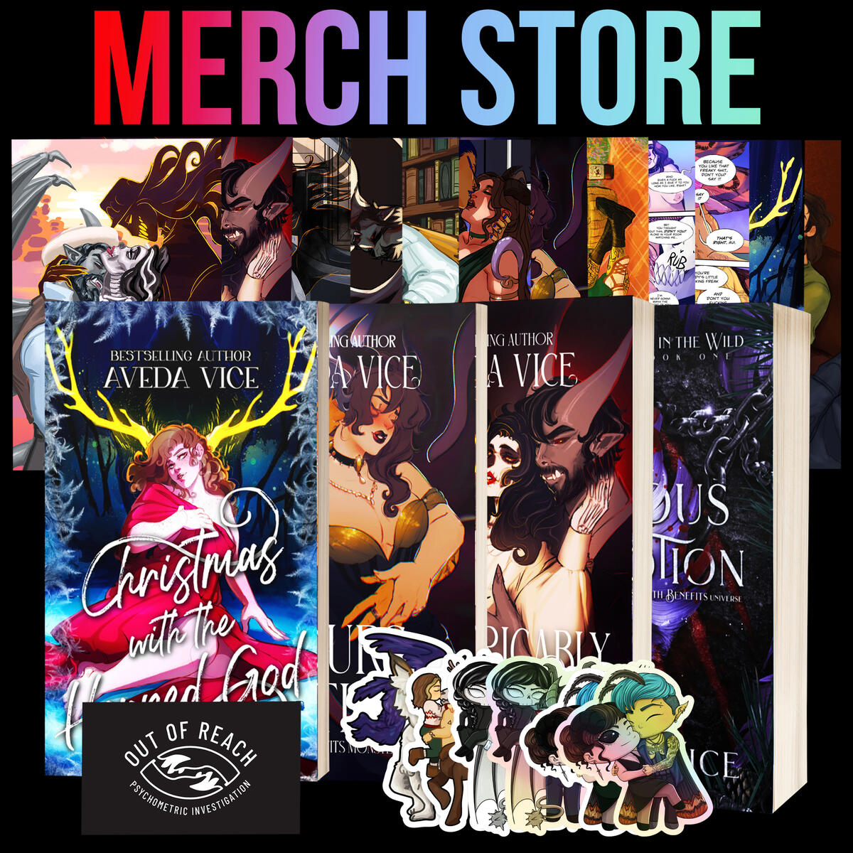 Aveda Vice merch store